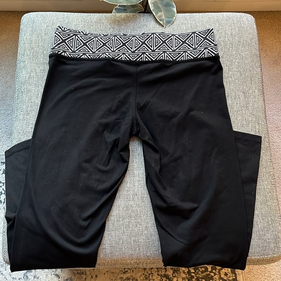 🍬Y2K Vintage Circa 2006 PINK by Victoria Secret Fold Over Leggings ✨ - Picture 10 of 17